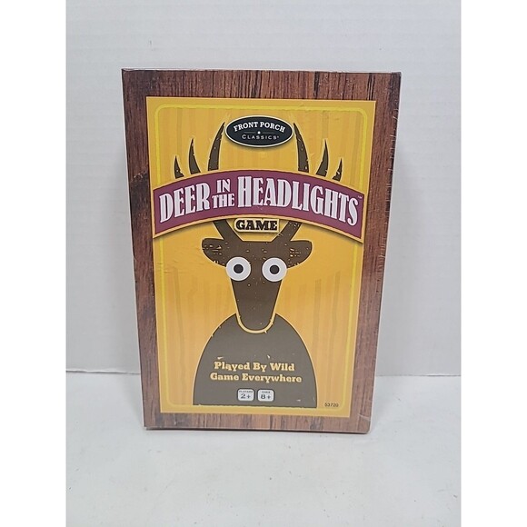 Deer In The Headlights Game Players 2+ Ages 8+ New Sealed - Picture 1 of 3